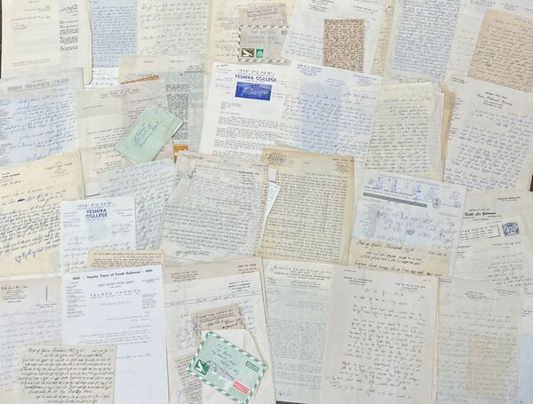 Rav Eliezer Sorotzkin’s personal archive